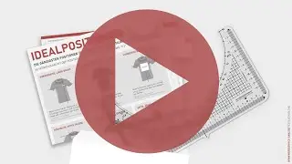 Textilschablone &ndash; Die Positionierhilfe f&uuml;r Textilveredelung (Beispielvideo)