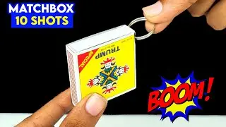 10 shot pull cracker , How to make a matchbox pull cracker , bidi b*mb new cracker making