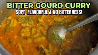 Andhra Style Kakarakaya Curry | Bitter Gourd Curry Without Bitterness | Healthy & Tasty