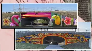 Murals transform Florida's Pinellas Trail into art showcase