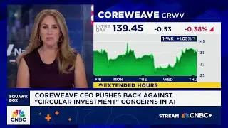 CoreWeave CEO pushes back against 'circular investment' concerns in AI