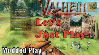 Valheim New Start on the Best Seed Pt 1 Modded