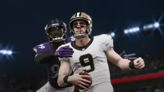 Madden 21 - Saints vs Ravens Super Bowl | Lamar Jackson vs Drew Brees - New Orleans vs Baltimore