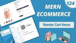 MERN Stack E-Commerce in Hindi: #124 - Render Cart Items & Update Quantity