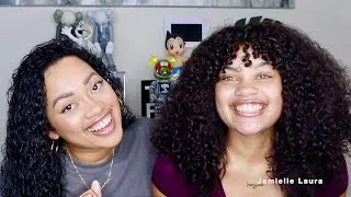 CURLY HAIR ROUTINE ON NATURAL HAIR (Updated 2020!) | Jamielle Laura