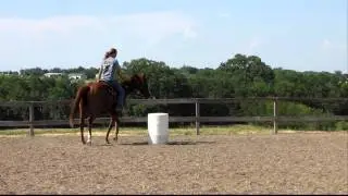 Valley View Ranch - BA First Down Charge - barrels at home