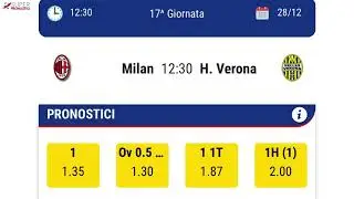 Pronostici Serie A 17 Giornata (Classifica Serie A e studio)