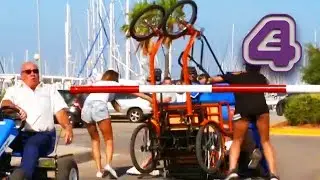 The Bike Buggy Flips Over & Tour Guide Brendan Comes To The Rescue | Coach Trip: Road To Marbs