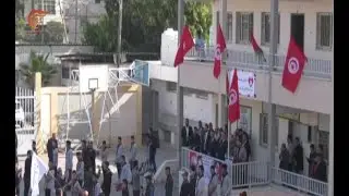 رفع العلم التونسي في مدارس غزة وفاءً للمواقف التونسية تجاه القضية الفلسطينية
