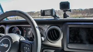 Jeep JL Bulletproof Dual Mount Install for Phone and GoPro