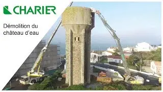 CHANTIER | Déconstruction du château d'eau Saint Hilaire de Riez