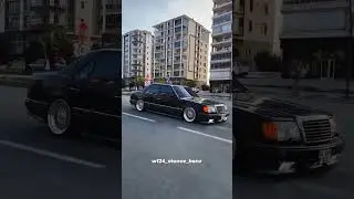 Classic Mercedes W124 🖤 Mafia Style 💯
