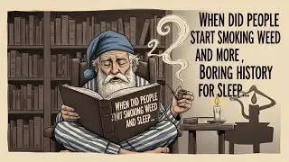 When Did People Start Smoking Weed and more | Boring History For Sleep