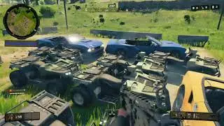 The obliteration of all vehicles in Bo4 custom games