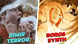 💧💀 Dimir Terror Vs 🔥☀ Boros Synthesizer | Gameplay MTG Pauper Físico