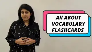 What are Vocabulary Flash cards?