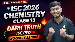 ISC Chemistry Class 12 2026  Final Suggestions Before Board Exam | Most Important Topics | Score 95+