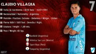 Claudio Villagra #7 // Delantero - Extremo / Striker - Winger // Temperley 2021