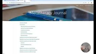 Metaliteracy Journal | Johanna Wilson | EDET 6010