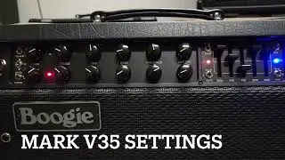 Mesa Boogie Mark V35 Guitar Amp through a Mesa Subway 410 Bass Cabinet