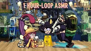 Umbrella Renoir from Skullgirls eating an icecram for 1 hour straight ASMR