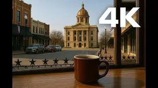 Small-Town Texas Caf&eacute; Ambience | 8 Hours of Relaxing Day Sounds for Study, Work, and Sleep