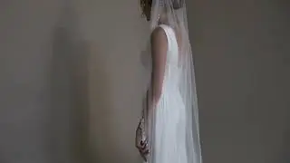 Beaded Veil, Bridal Veil Lace, Cathedral Length Veil #bridalveil #weddingveil