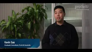4 grads on their first 4 weeks in Protiviti's graduate program