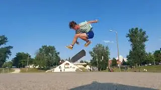 PERFECT 540 FLIP!