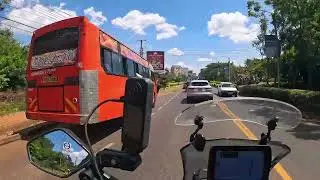 Riding from Ridgeways Towards Kiambu Road 🇰🇪 | Motorcycle POV