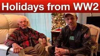 World War 2 veteran shares his toughest battle story with positive message for the holidays
