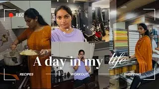 A day in my life // recipes , workout , shopping // daily vlog // YouTube lo voche first income 😊💃