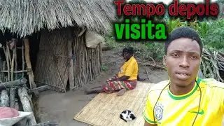 Fui ver na casa da vovó fanias e vovó Alubéria.