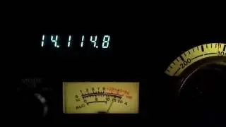 Contacto entre radioaficionados (mobil-aereo). EA8AM con EA8AIR/AM