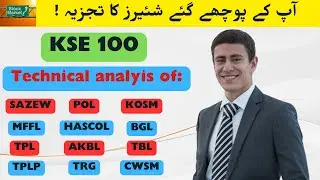 technical analysis of| SAZEW | MFFL | TPL | TPLP | POL |HASCOL|AKBL|TRG|KOSM|BGL|TBL|CWSM|psx today|
