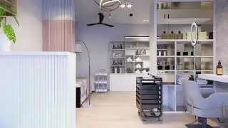 Luxury Salon Interior Design in India | Modern Salon Setup & Turnkey Execution by Vastuframe
