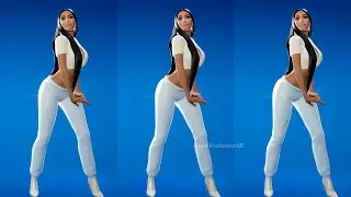 Fortnite True Heart Emote With Kim Kardashian Skin Thicc 🍑😜😂