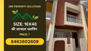 3BHK Duplex House for Sale | 16&times;48 | East Facing | Silicon City Rau Indore | 