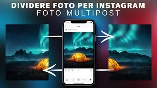 How to Split Your Photos for Instagram in Photoshop! - Seamless Effect