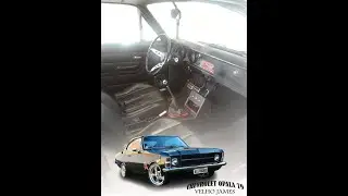 Interior do Velho James: Chevrolet Opala 79.