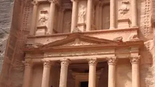 Indiana Jones made famous the Treasury Building @ Petra