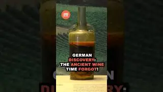 German Discovery: The Ancient Wine Time Forgot! 🍷🕰️ #shorts