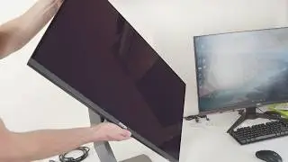 AOC AG326UD 4K 165Hz OLED Monitor Unboxing & Set-up