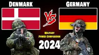 Denmark vs Germany Military Power Comparison 2024 | Germany vs Denmark Military Power 2024