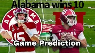 Rose Bowl #9 Alabama Vs #1 Game Prediction College Football Playoffs 