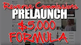 Reverse Commissions Review [ Prelaunch ] $5,000 Formula