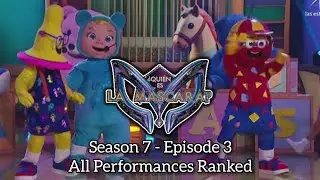 ¿Quién Es La Máscara? | Season 7 - Episode 3 | All Performances Ranked