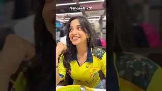 CSK Jersey, Thala, Idly Sambar, Chennai, Sangeetha!🤩✨ #ipl #msdhoni #csk #thala