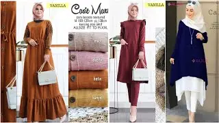 60 Model Gamis Jumbo Simple Dan Setelan Terbaru 2020/2021 Cocok Dipakai Sehari-hari Dan Acara Formal