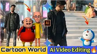 Cartoon Animation Viral Trend | Cartoon World AI Video Kaise Banaye | Viral Trend